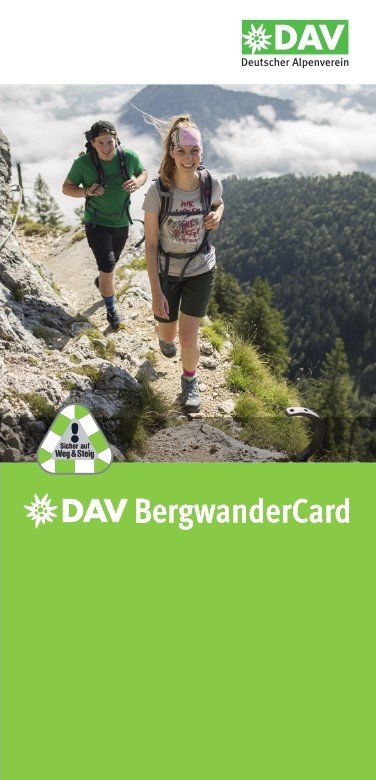 DAV Bergwandercard | © DAV